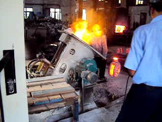 induction melting furnace
