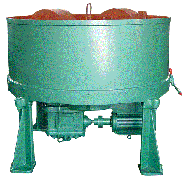 Roller sand mixer